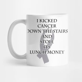 Cancer Bully (Gray Ribbon) Mug